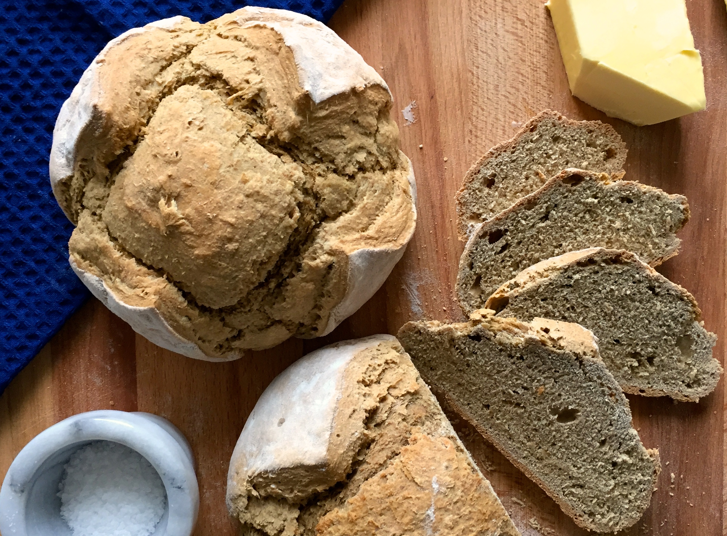 Last-Minute-Brot mit Buttermilch